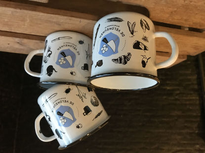 Afbeeldingen van Emaille beker groot