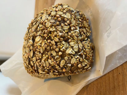 Afbeeldingen van Boekweit haverbrood met zaden, glutenarm