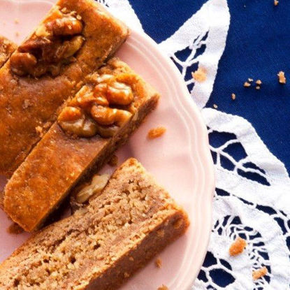 Afbeeldingen van Speculaas gevuld met walnootspijs 200 gram