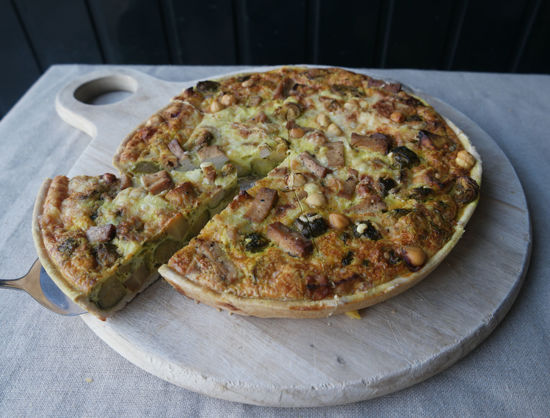 Afbeelding van Spruitjes pastinaak quiche met tofu & hazelnoot
