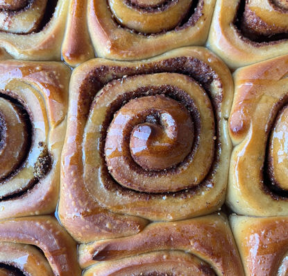 Afbeeldingen van Vegan kaneelbroodje
